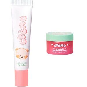 3/$30 The Creme Shop Boba Bears Daily Repair Lip Balm + Lip Masque Strawberry